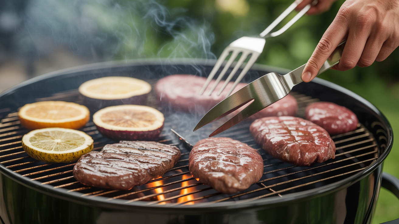 What indirect grilling is